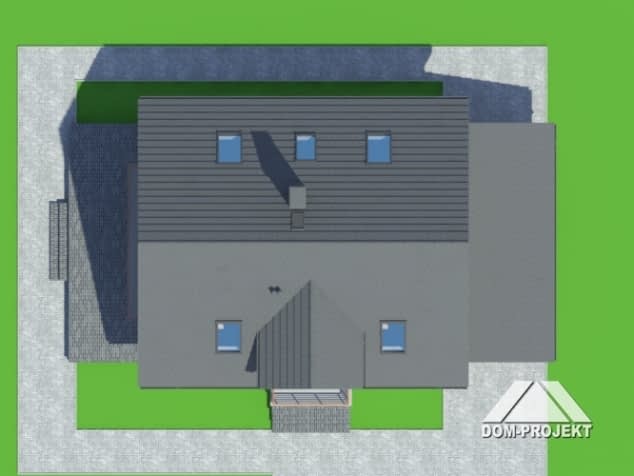 Rzut projektu zawojów plus k - Sytuacja