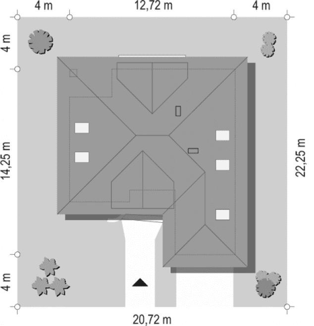Rzut projektu Fantazja - sytuacja