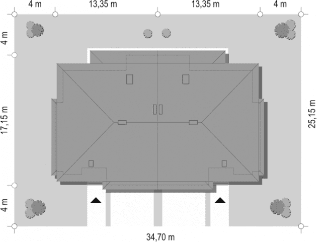Rzut projektu Neptun - sytuacja