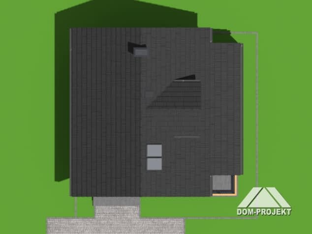 Rzut projektu gajówko dw - Sytuacja