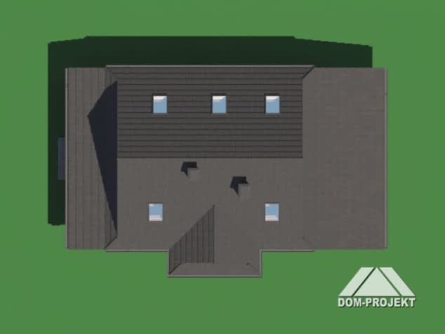 Rzut projektu zawoja dw 16 - Sytuacja