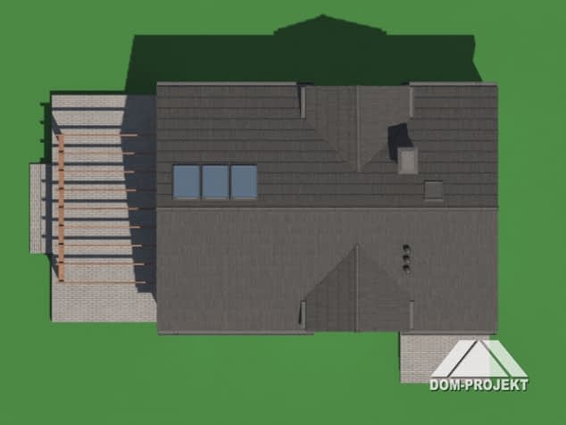 Rzut projektu osieczno bb 70 - Sytuacja