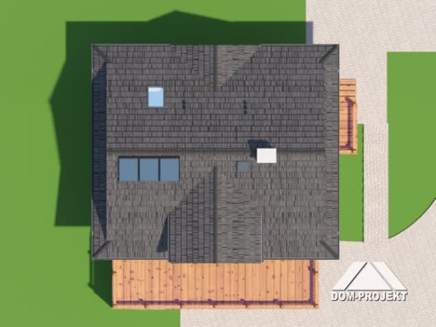 Rzut projektu jaworzynka dw - Sytuacja