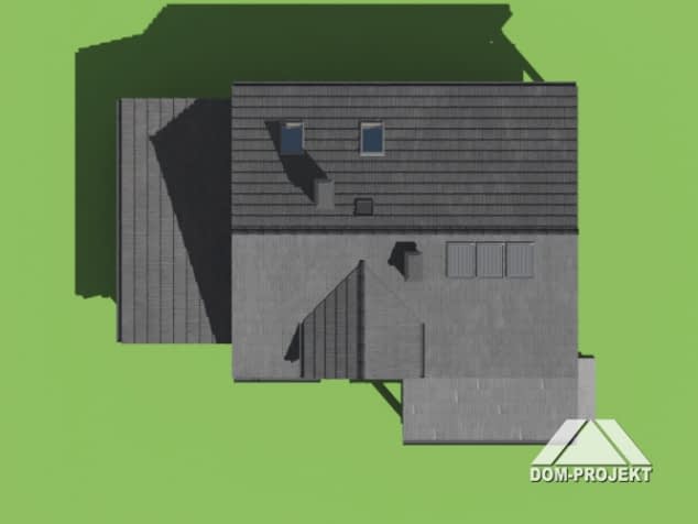 Rzut projektu osiek 8rs - Sytuacja