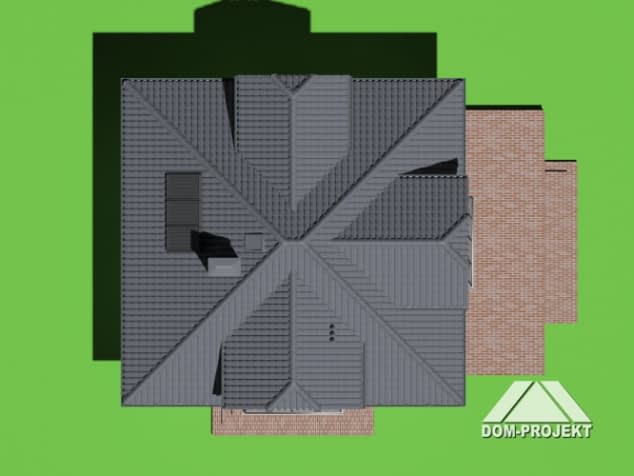 Rzut projektu bobowa - Sytuacja