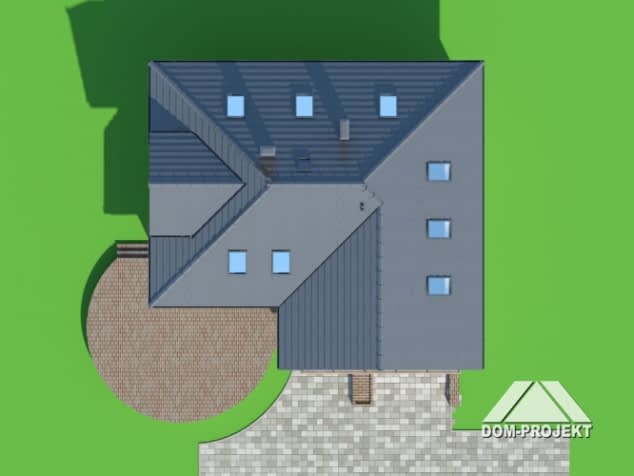 Rzut projektu sławków mały g - Sytuacja