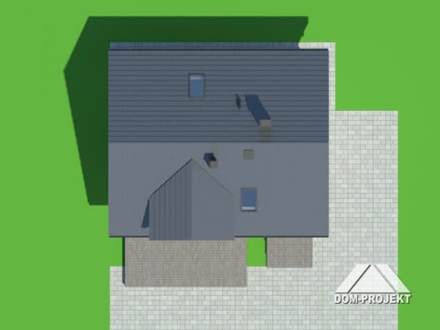 Rzut projektu grabie średnie 13 - Sytuacja