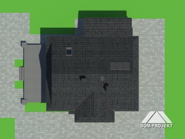 Rzut projektu zawoja dws 5 - Sytuacja