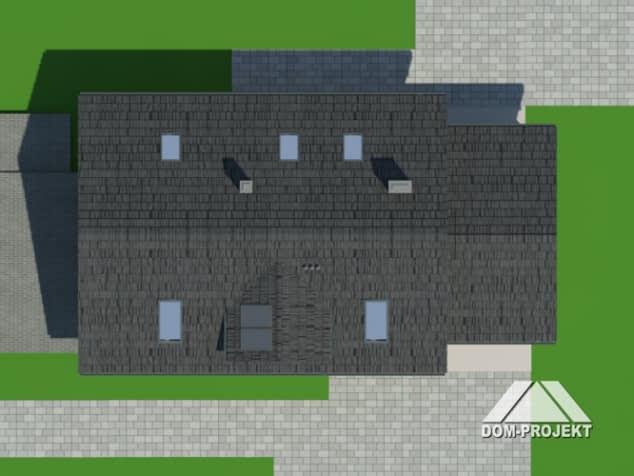 Rzut projektu osiek 33 dws - Sytuacja