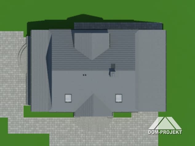 Rzut projektu cisna 3g dw - Sytuacja