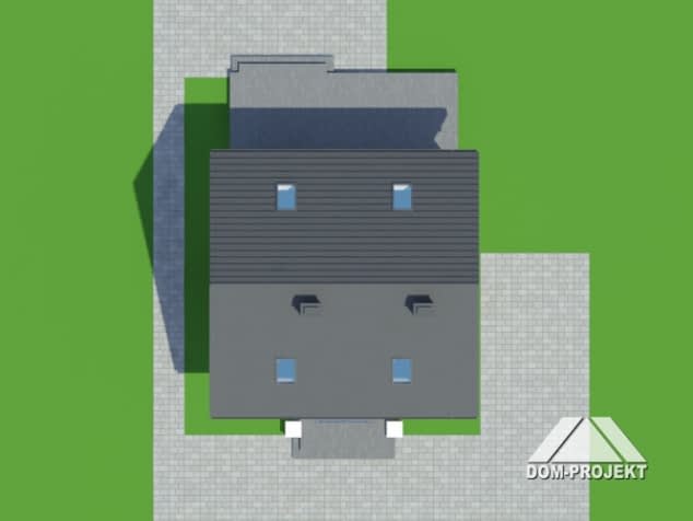 Rzut projektu stopnica dws - Sytuacja