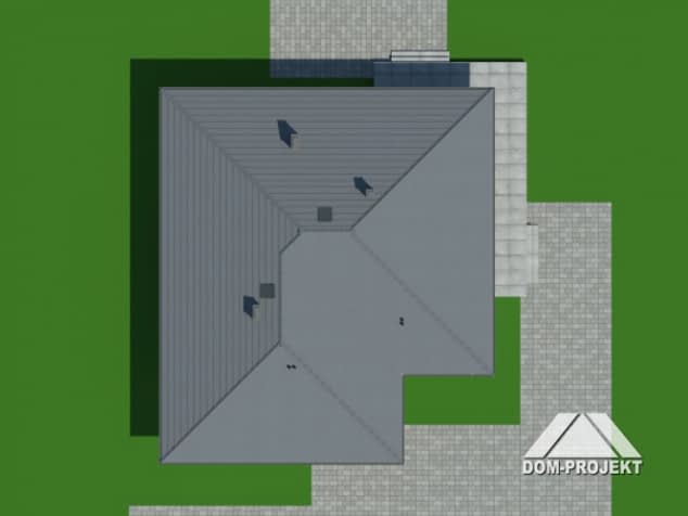 Rzut projektu ardenowo+senior - Sytuacja