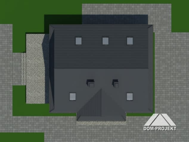 Rzut projektu jurgów 15 dw - Sytuacja