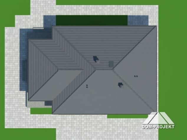 Rzut projektu piaseczno 3m - Sytuacja