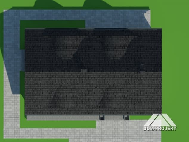 Rzut projektu olszynka mazurska m - Sytuacja