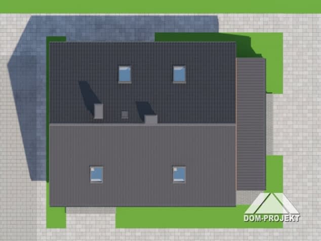 Rzut projektu świdnica 36 ms - Sytuacja