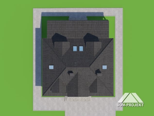 Rzut projektu chocieszów - Sytuacja