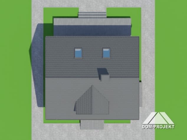 Rzut projektu gródkowo dw - Sytuacja