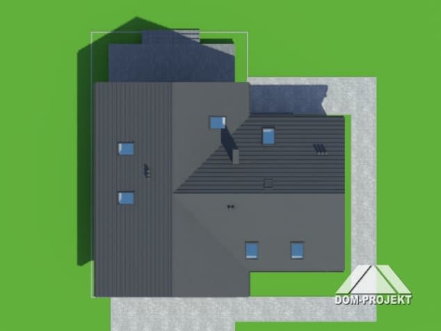 Rzut projektu gładyszów 72 - Sytuacja