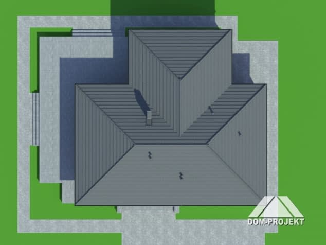 Rzut projektu antenowo+senior - Sytuacja