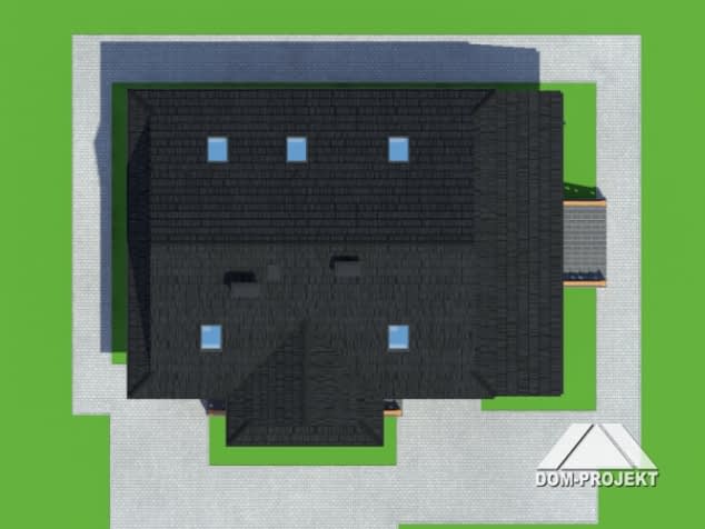 Rzut projektu zawoja dw 39 - Sytuacja