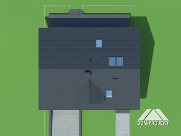 Rzut projektu bartne dw 29 - Sytuacja