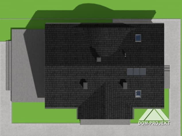 Rzut projektu podsarnie 1mk - Sytuacja