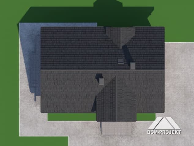 Rzut projektu brzoza dws x - Sytuacja