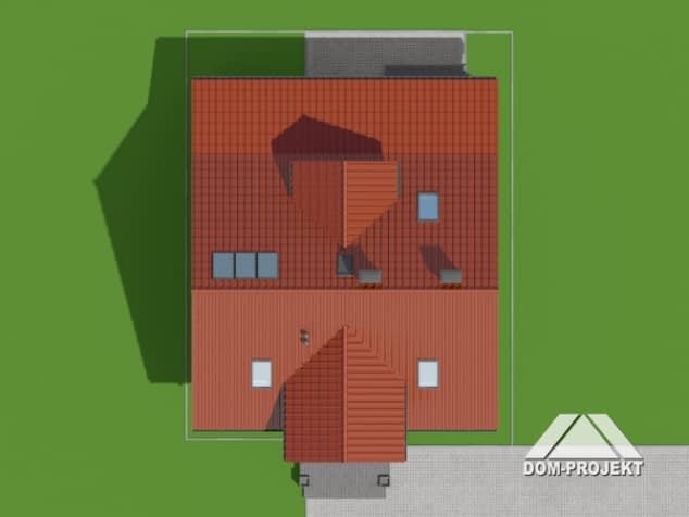 Rzut projektu brzezina nowa 3 - Sytuacja