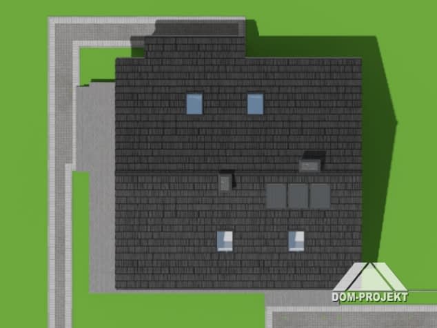 Rzut projektu świdnica mała dwk - Sytuacja