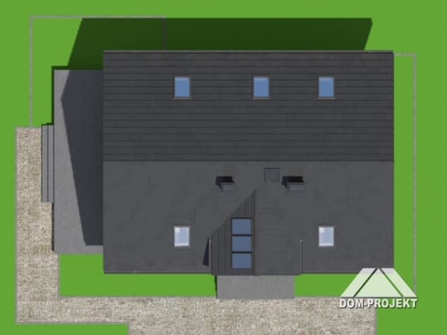 Rzut projektu żarowo 3m - Sytuacja