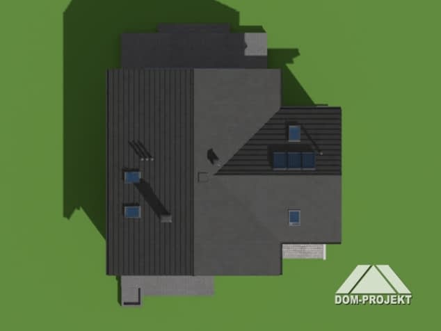 Rzut projektu grochowice 1 mg - Sytuacja