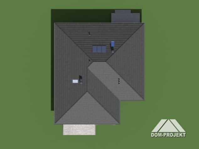Rzut projektu ardenowice dws - Sytuacja