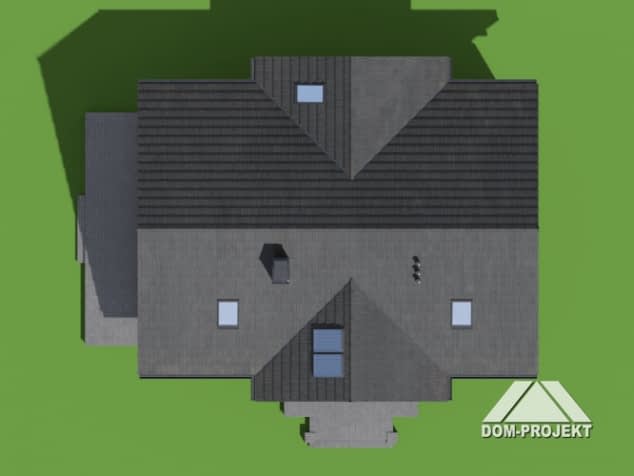 Rzut projektu chmielów dw 35 - Sytuacja