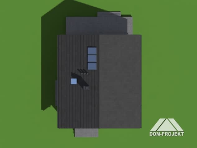 Rzut projektu grochowo nowe 8m - Sytuacja