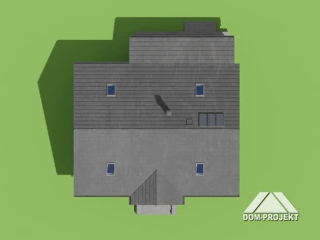 Rzut projektu alamowo 13 dwk - Sytuacja