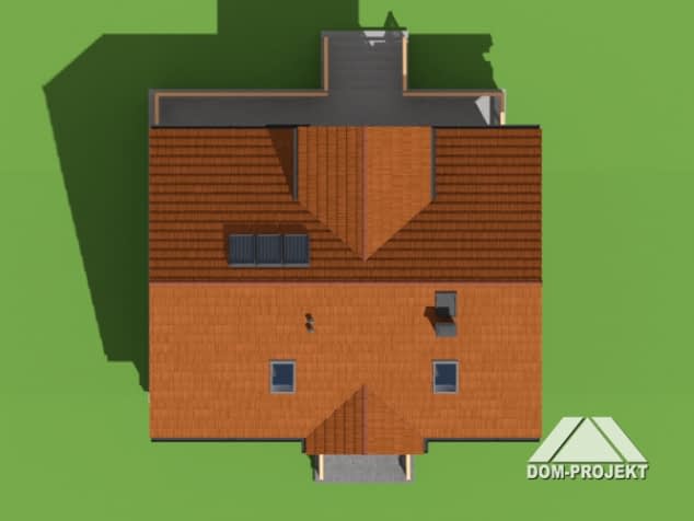 Rzut projektu cisów 3dw - Sytuacja