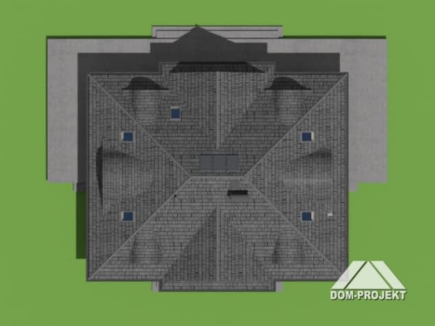 Rzut projektu chmielniki średnie dw 20 - Sytuacja