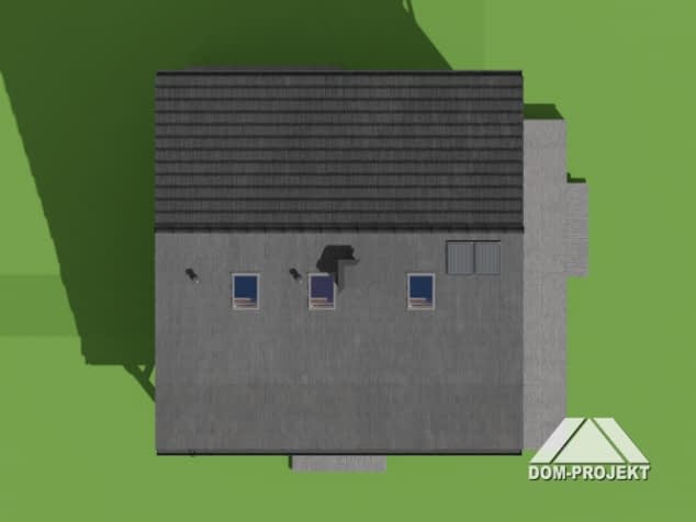 Rzut projektu hoczew mała 19 dws - Sytuacja