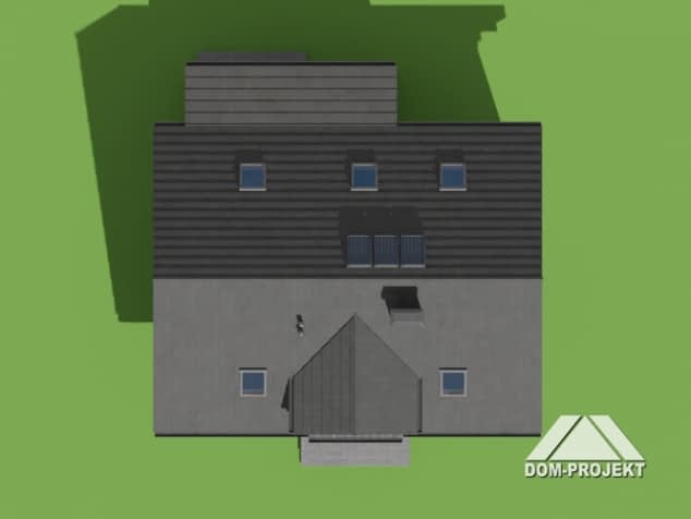 Rzut projektu żarowo 5m - Sytuacja