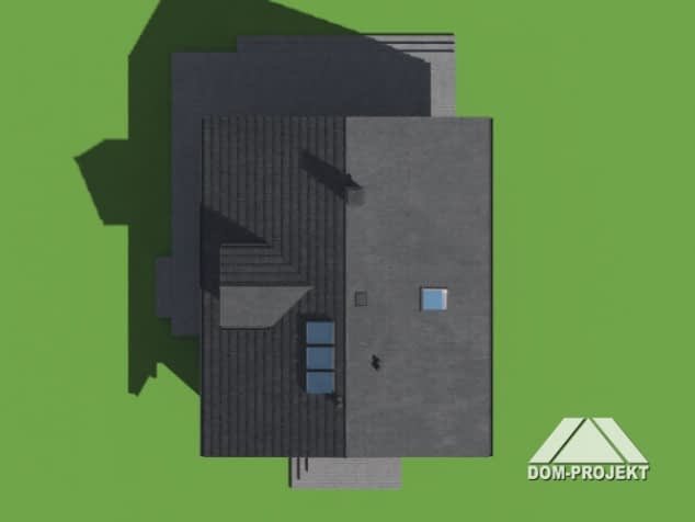 Rzut projektu gryfice 23 dw - Sytuacja