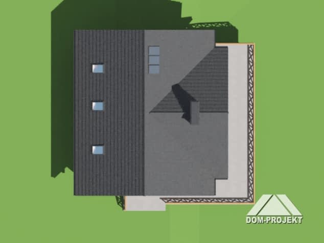 Rzut projektu tomaszewo 3 dw - Sytuacja