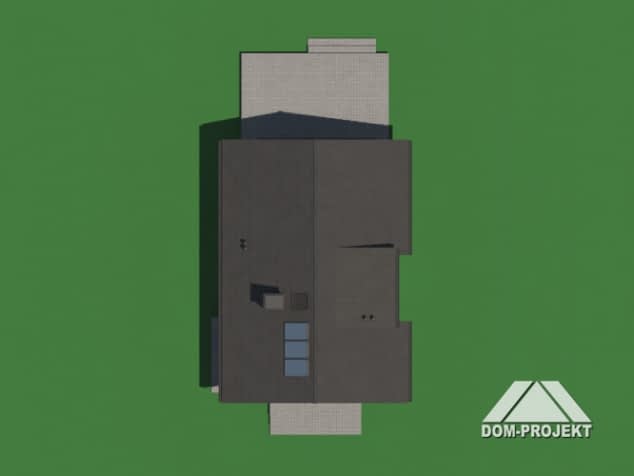 Rzut projektu gniazdowo aa 70 - Sytuacja