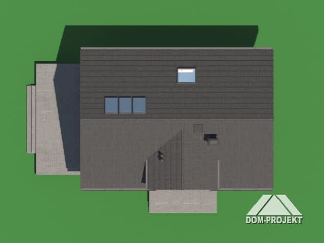 Rzut projektu żarki aa 70 dws - Sytuacja