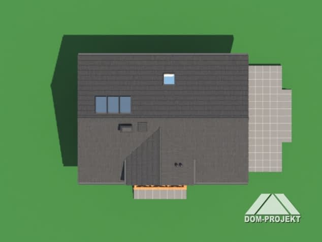 Rzut projektu hebdów aa 70 dws - Sytuacja