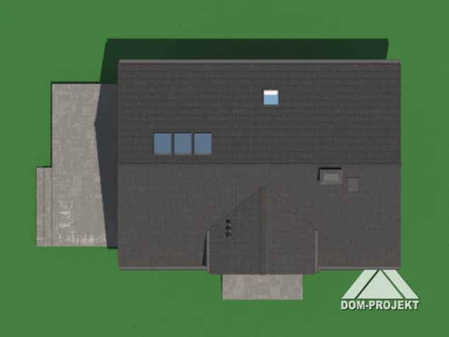 Rzut projektu janowo aa 70 dws - Sytuacja