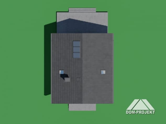 Rzut projektu grodziec aa 70 - Sytuacja