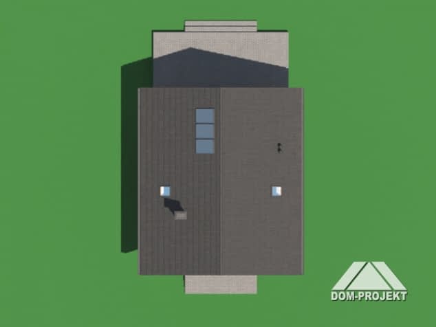 Rzut projektu grodziec aa 70 dws - Sytuacja