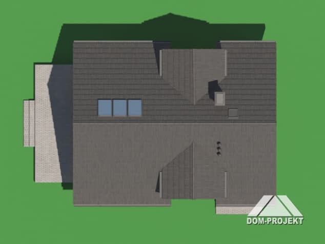 Rzut projektu osieczno aa 70 dw - Sytuacja