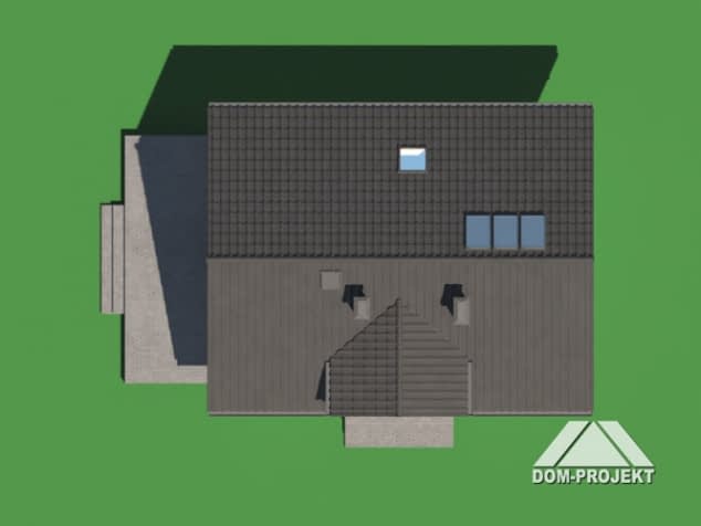 Rzut projektu zawojowo aa 70 - Sytuacja